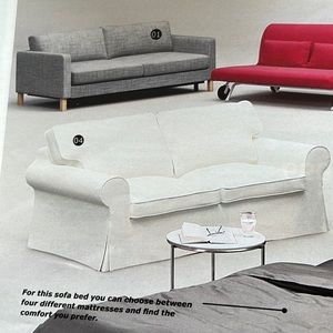 IKEA Ektorp sofa bed cover only - GUC